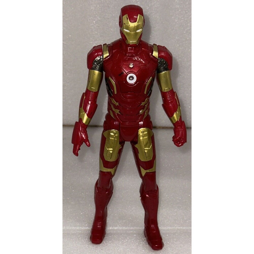 Marvel Avengers Titan Hero Tech Iron Man 12" Talking Figure Ultron 2015 Hasbro